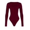 Herfetch Women's Neutrals Tailored Top-burgundy In Red