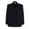 Herfetch Women's Oversize Vb Jacket-black In Black