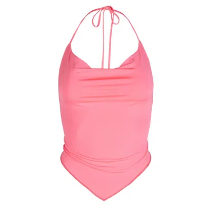 Herfetch Women's Pink / Purple Nineties's Vibes Top-pink In Pink/purple
