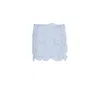Herfetch Women's Resort Mini Skirt-blue