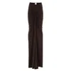 Herfetch Women's Tailored Skirt-brown In Brown