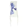 Herfetch Women's White Mini-bloom Dress-multicolor In White