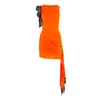Herfetch Women's Yellow / Orange Mini Mango Tango Dress-orange In Yellow/orange