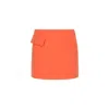 Herfetch Women's Yuzana Skirt-neutrals In Orange