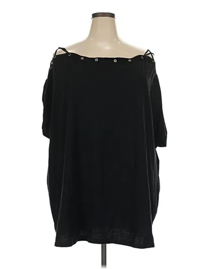 Pre-owned Heritage 3/4 Sleeve Blouse In Black
