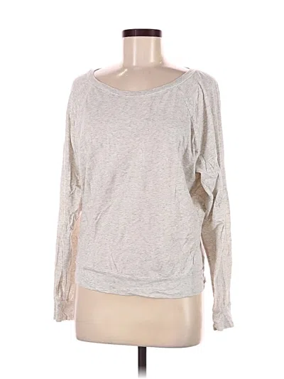 Pre-owned Heritage 3/4 Sleeve T-shirt In Silver