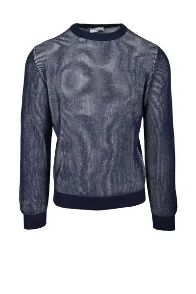 Heritage Blue Cotton Knit