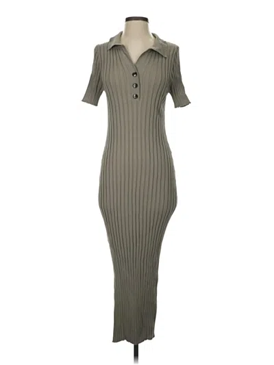 Pre-owned Heritage Casual Dress In Gray