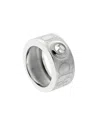 Heritage Chopard Chopard 18k 0.05 Ct. Tw. Diamond Happy Sport Ring (authentic )