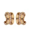 Heritage Chopard Chopard 18k 0.66 Ct. Tw. Diamond La Strada Hoops (authentic )
