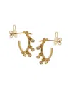 Heritage Christian Dior Dior 18k 0.30 Ct. Tw. Diamond Coquines Dangle Hoops (authentic )