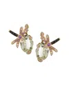 Heritage Christian Dior Dior 18k 12.85 Ct. Tw. Diamond & Gemstone Earrings (authentic )