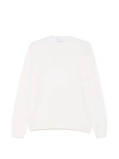 Heritage Crew-neck Sweater In White