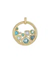 Heritage David Yurman David Yurman 18k 0.10 Ct. Tw. Diamond Gemstone Pendant