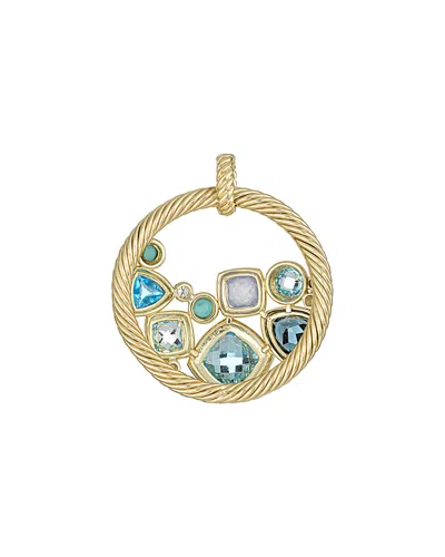 HERITAGE DAVID YURMAN DAVID YURMAN 18K 0.10 CT. TW. DIAMOND GEMSTONE PENDANT (AUTHENTIC PRE-OWNED)