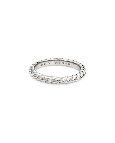 Heritage David Yurman David Yurman Cable Platinum Ring