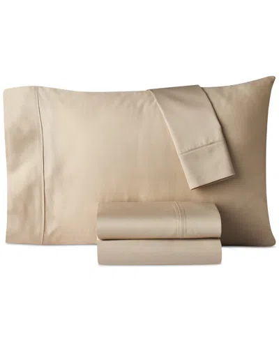 Heritage Home Last Act!  800-thread Count Cotton-blend 4-pc. Sheet Set, Queen In Brown