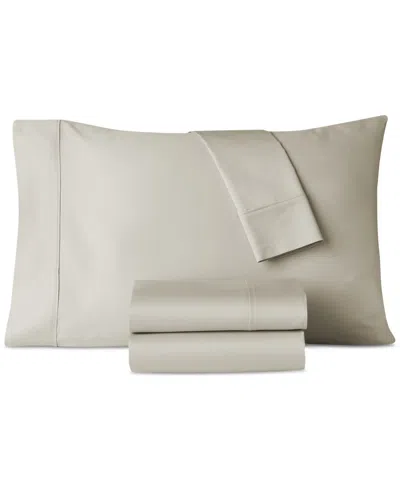 Heritage Home Last Act!  800-thread Count Cotton-blend 4-pc. Sheet Set, Queen In Gray