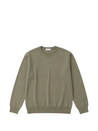 Heritage Long-sleeve Sweater In Green