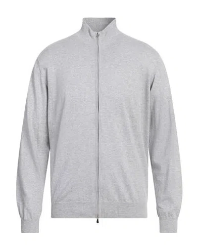 Heritage Man Cardigan Grey Size 46 Cotton