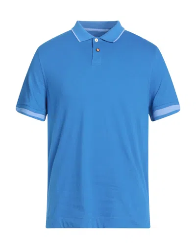 Heritage Polo Shirts In Blue