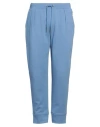 Heritage Man Shorts & Bermuda Shorts Light Blue Size 34 Cotton, Elastane