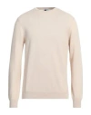 Heritage Man Sweater Beige Size 42 Cashmere