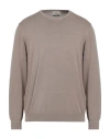Heritage Man Sweater Beige Size 46 Cotton In Beige