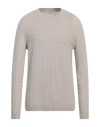Heritage Man Sweater Beige Size 44 Wool, Cashmere In Beige