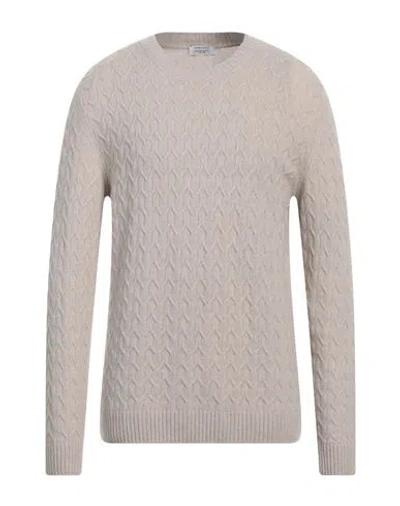 Heritage Man Sweater Beige Size 44 Wool, Cashmere In Neutral