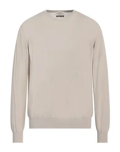 Heritage Man Sweater Beige Size 46 Cotton