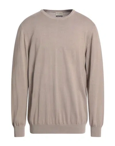 Heritage Man Sweater Beige Size 46 Cotton