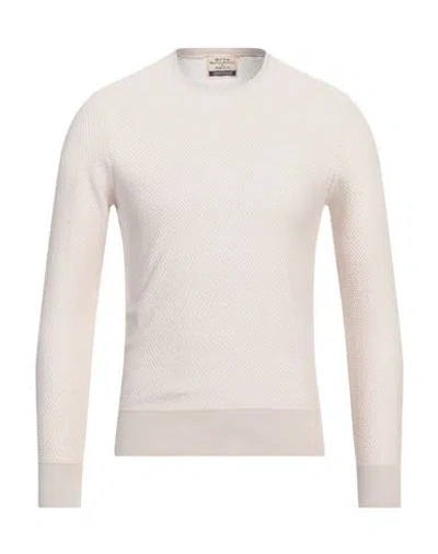 Heritage Man Sweater Beige Size 46 Cotton