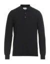 Heritage Man Sweater Black Size 42 Merino Wool