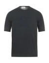 Heritage Man Sweater Black Size 46 Cotton