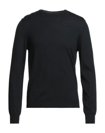 Heritage Man Sweater Black Size S Merino Wool, Acrylic