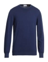 Heritage Man Sweater Blue Size 40 Merino Wool
