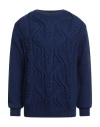 Heritage Man Sweater Blue Size 42 Virgin Wool