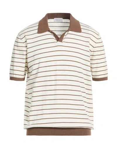 Heritage Man Sweater Brown Size 44 Cotton