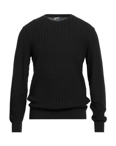 Heritage Man Sweater Charcoal Size 36 Cotton In Grey