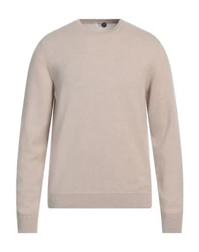 Heritage Man Sweater Dove Grey Size 40 Cashmere In Grey