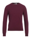 Heritage Man Sweater Garnet Size 40 Cashmere In Red