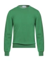 Heritage Man Sweater Green Size 36 Merino Wool