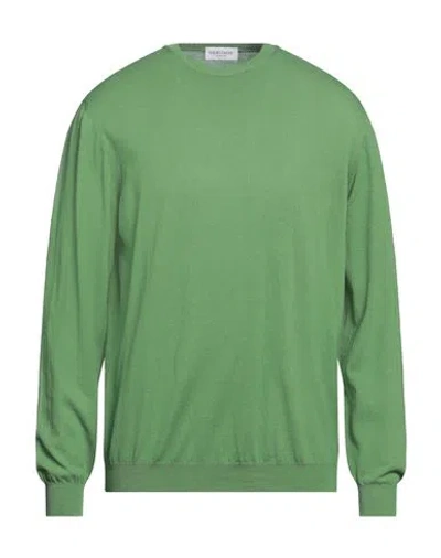Heritage Man Sweater Green Size 44 Cotton