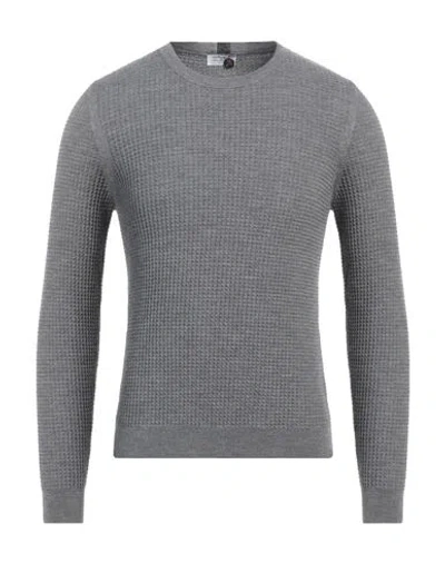 Heritage Man Sweater Grey Size 38 Virgin Wool