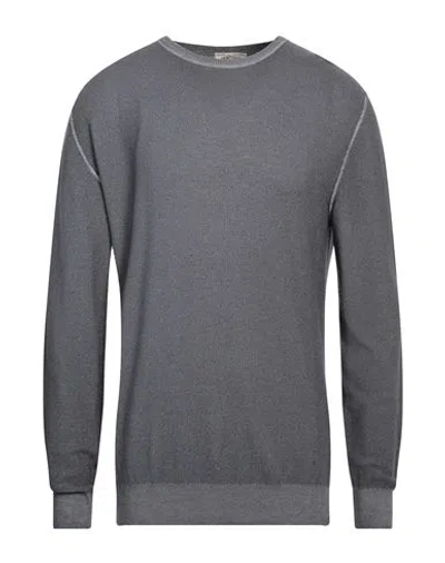 Heritage Man Sweater Grey Size 42 Merino Wool