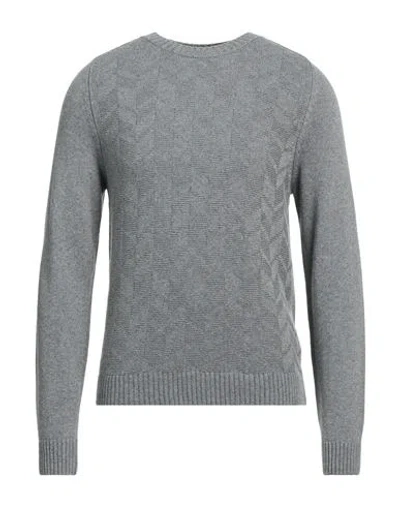 Heritage Man Sweater Grey Size 42 Polyamide, Wool, Viscose, Cashmere