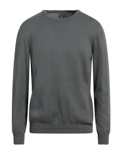 Heritage Man Sweater Grey Size 44 Cotton