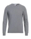 Heritage Man Sweater Grey Size 46 Wool, Cashmere In Grey