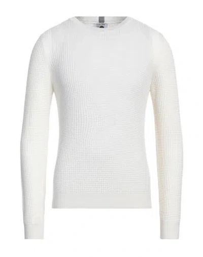 Heritage Man Sweater Ivory Size 36 Merino Wool In White